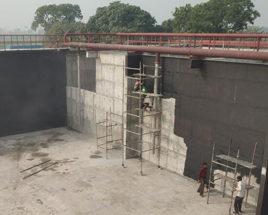 Coal Tar Epoxy Painting